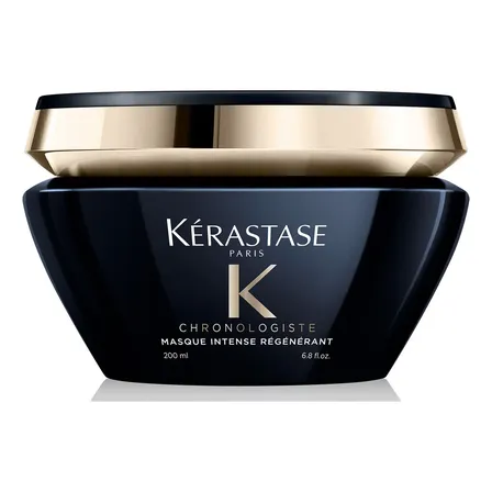 Máscara Capilar Regeneradora Com Abyssine Para Hidratação Profunda, Brilho Intenso E Controle Do Frizz Chronologiste Intense Régénérant Kérastase 200ml
