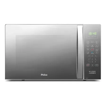 Micro-ondas 42l Philco Jumbo Tira Odor 1560w 220v Pmo42eb