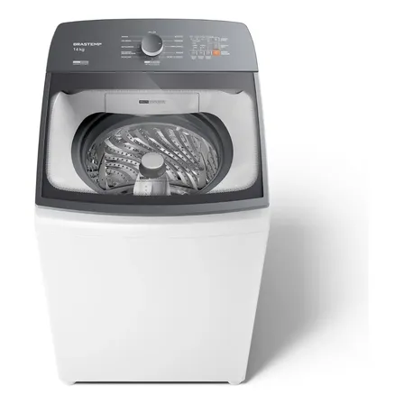 Máquina De Lavar Brastemp 14kg Branca Smart Sensor- Bwj14ab 127v Branco