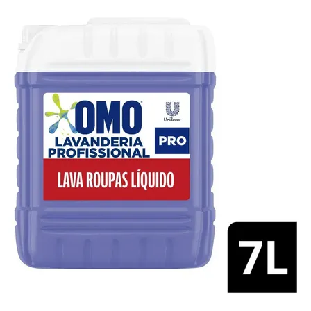 Lava Roupas Sabão Líquido Omo Lavagem Perfeita 7 L