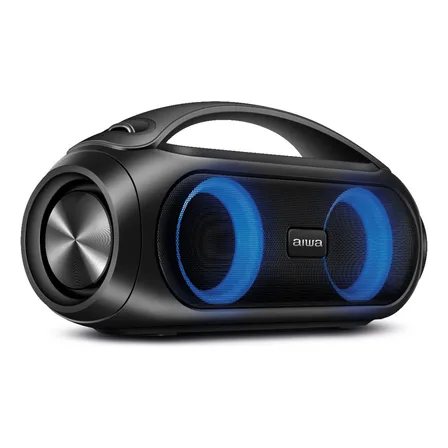 Caixa De Som Boombox Aws-bbs-02-a Bluetooth Aiwa Preto