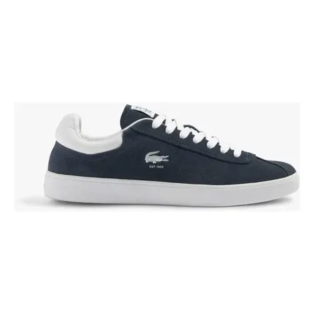 Tênis Masculino Lacoste De Camurça Baseshot