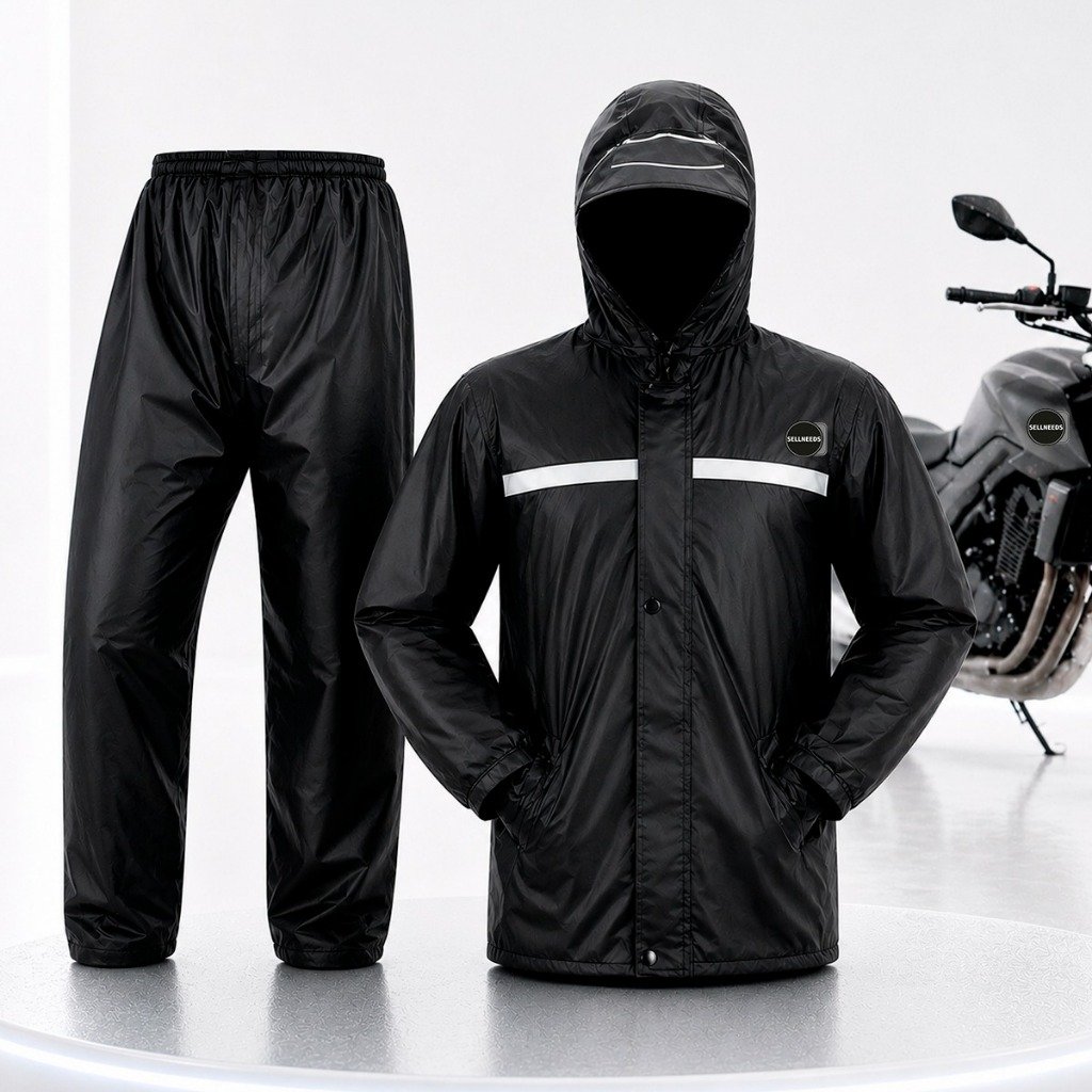 Capa De Chuva Moto Motoqueiro Impermeável Reforçada
